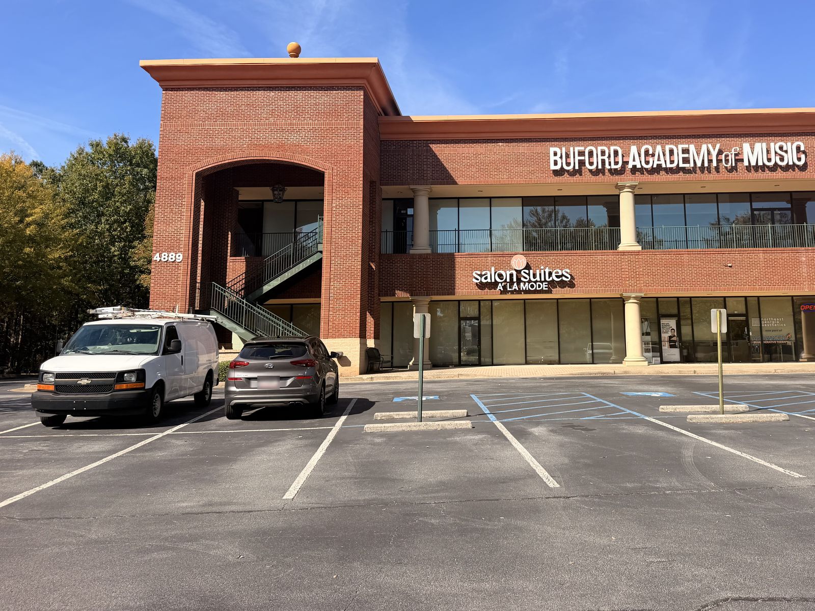 Retail space in Buford, GA leased to a repeat small business client by Ruby Nash